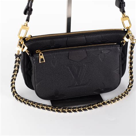 louis vuitton tasche multi pochette schwarz|louis vuitton multi pochette.